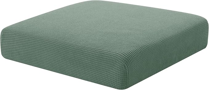 Hokway Couch Cushion Covers Stretch Cushion Covers Sofa Seat Cushion Slipcover Cushion Protector(Celadon, Small) by Hokway