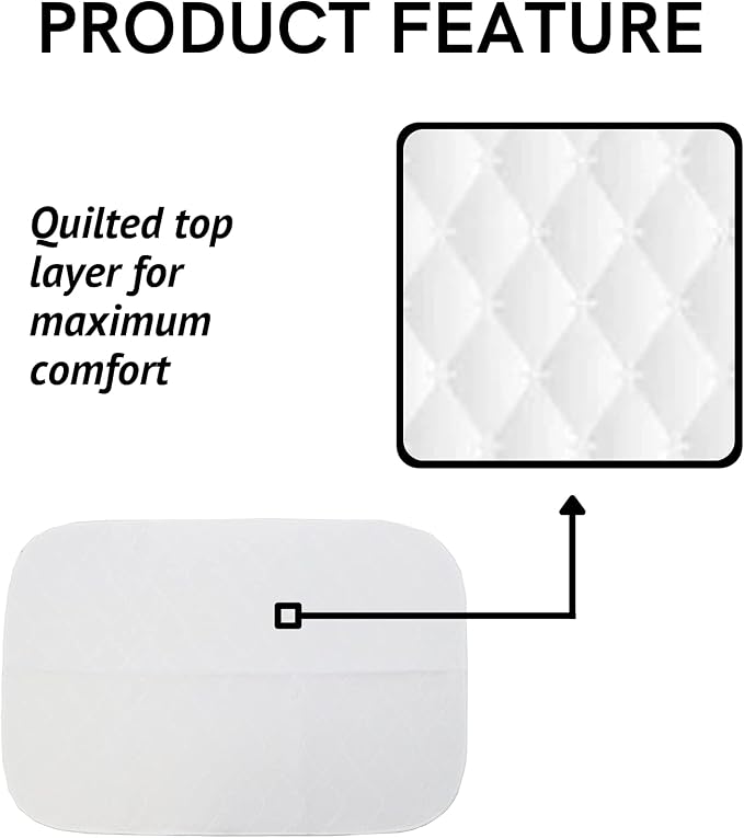 Midlee Reusable Washable Dog Pee Pads XL 60"x72" – Pack of 3 | Waterproof Puppy Training Pads, Whelping Mat, Incontinence Pad for Large Dogs - Image 6