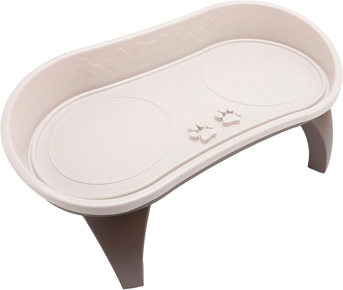 Elevated Pet Feeding Tray, Spine and Neck Protection, Non-Slip Dog Bowl Holder, Easy to Assemble Raised Stand - Image 6