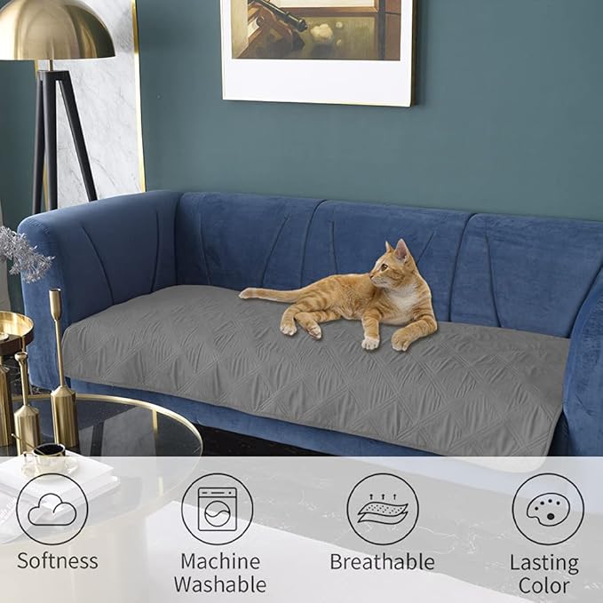 Ameritex Waterproof Dog Bed Cover Pet Blanket with Anti-Slip Back for Furniture Bed Couch Sofa - Image 7