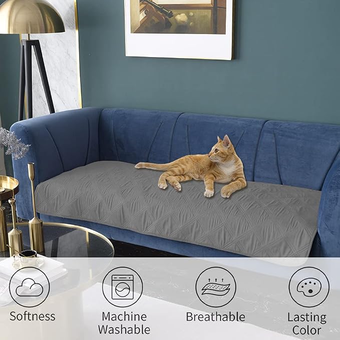 Ameritex Waterproof Dog Bed Cover Pet Blanket with Anti-Slip Back for Furniture Bed Couch Sofa - Image 7