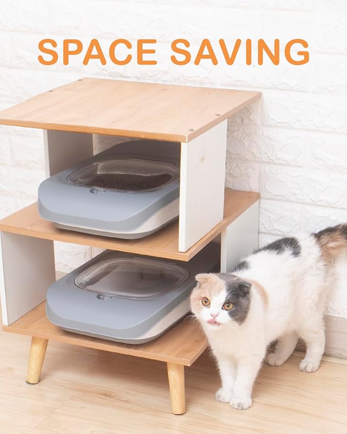 10-26Lbs Airtight Dog Food Container 2Pcs,Collapsible Pet Food Storage | Dog Food Storage with Double Airtight Seal,Magnetic Lid,Cat Food Container Dry Food,Space-saving,Scoops and Measuring Cups - Image 5