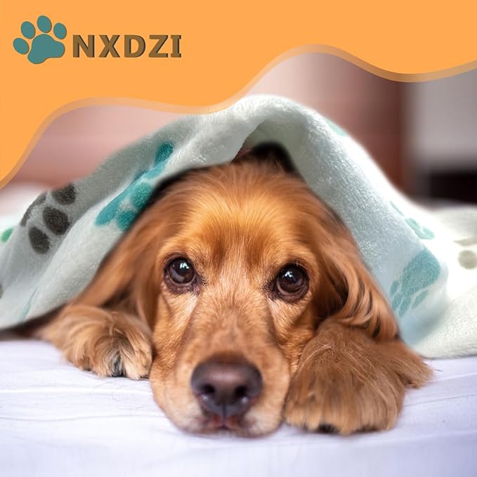 Dog Blankets for Medium Large Dogs Washable, 3 Pack Pet Blanket Washable 41" x 31", Fuzzy Soft Puppy Throw Cover for Kennel Crate Bed - Image 5