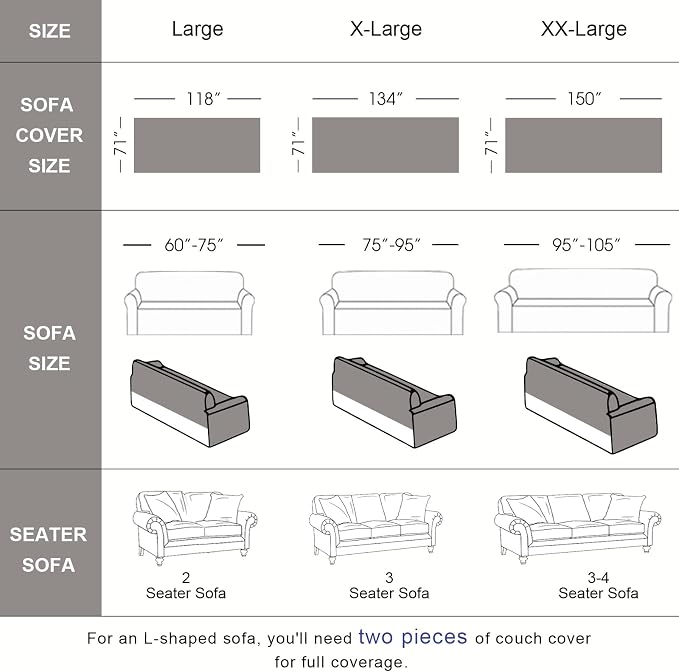 VClife Vintage Olive Green Striped Couch Cover with Tassel, 71" X 150" | Soft Thick Chenille Couch Covers for 3 Cushion Couch Sofa, Washable Sofa Covers for Sectional Sofa, Fade & Shrink Resistant - Image 2