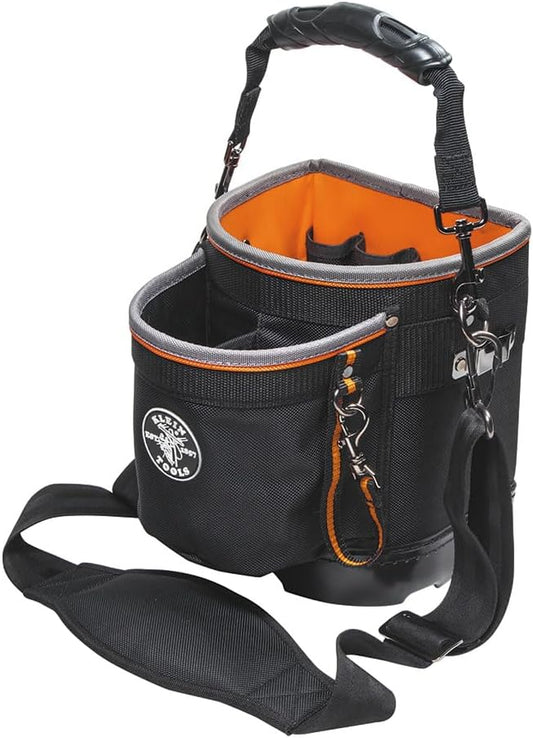 Klein Tools 55419SP-14 Tool Bag with Shoulder Strap Has 14 Pockets for Tool Storage, Can Fit Long Screwdrivers by Unknown