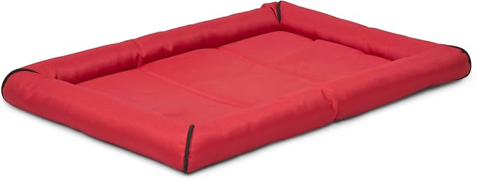MidWest Homes for Pets Ultra-Rugged MAXX Dog Bed, Water Repellant, Easy Wipe Clean, Super Durable, Fits 30-inch Dog Crates, Slip Resistant Bottom, Red, 30L x 21W x 3H inches - Image 3