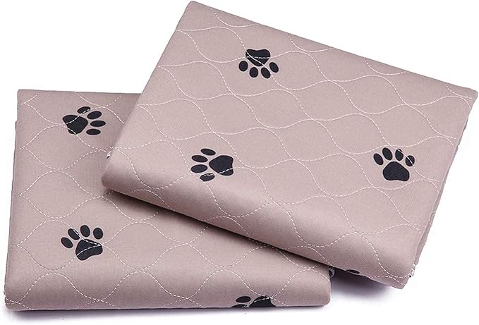 SincoPet Washable Dog Pee Pads with Puppy Grooming Gloves,Puppy Pads,Reusable Pet Training Pads,Large ,Waterproof Pet Pads for Dog Bed Mat,Super Absorbing Whelping Pads,41x41 Inch (Pack of 2) - Image 4