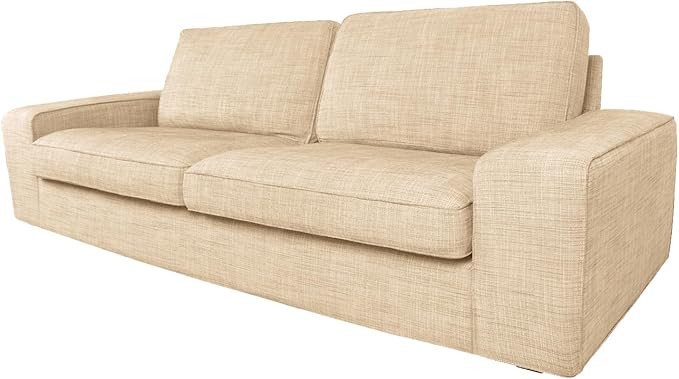 Couch Cover for IKEA Kivik Loveseat 74.75in Sofa, Sofa Slipcover, S-3 by CRIUSJADECOR
