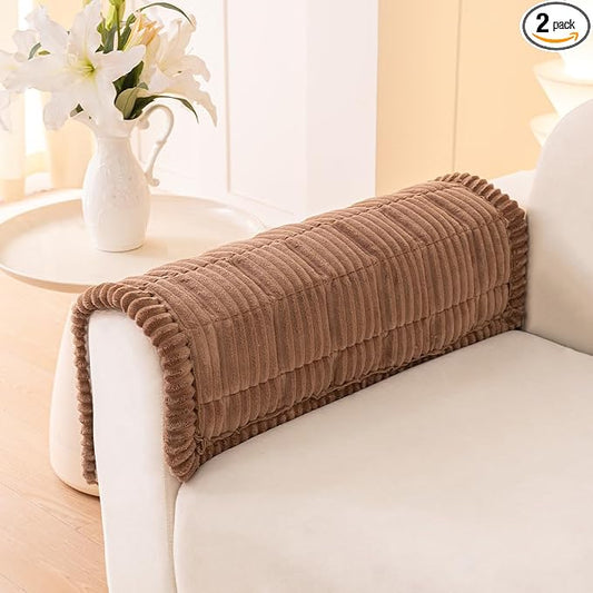 Awjcsv Couch Covers for Dogs Washable, Non Slip Sofa Protector Pet Friendly | Thick, Soft Furniture Cover, Against Pets Hair & Scratch, Fits Leather and Fabric Couches, 27.6" X 27.6" by Awjcsv