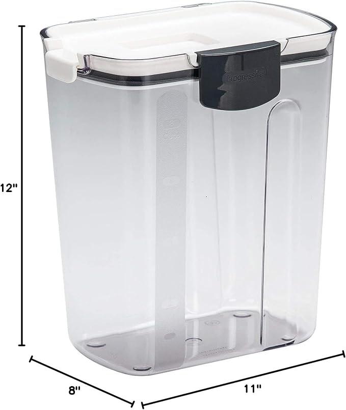 Progressive ProKeeper Baker's Airtight Kitchen Storage Canister Container Set for Flour, Sugar & More, Keeps Ingredients Fresh, with Accessories (Multicolor, 6- Piece) - Image 4