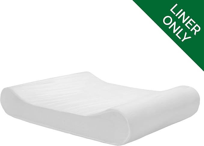 Furhaven Dog Bed Liner Water-Resistant Contour Luxe Lounger Foam Mattress Protector Cover - White, Giant - Image 3