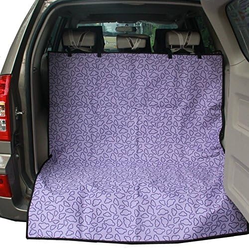Dog Cargo Liner Cover - Car Boot Liner Protector Waterproof - Pet Seat Cover Universal for Car SUV Truck Jeeps Vans - Multifunctional Beach Blanket Picnic Mat Purple by HONCENMAX