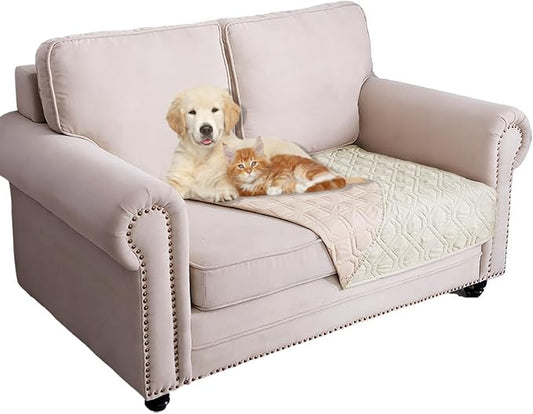 Ameritex Waterproof Dog Bed Cover Pet Blanket for Furniture Bed Couch Sofa Reversible by Ameritex