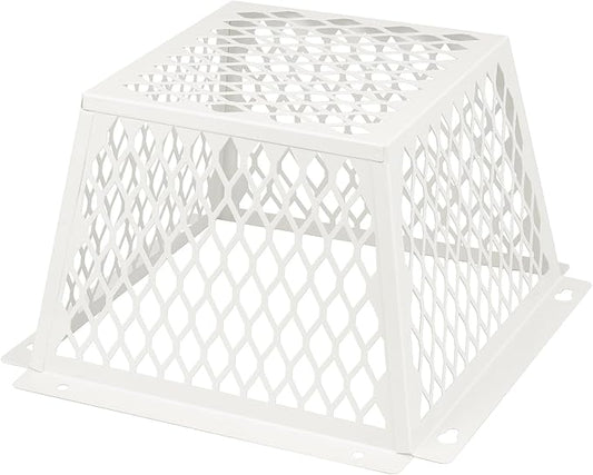 Dryer Vent Bird Guard,Dryer Vent Cover Outside for 5-6 inch Vent Hoods | Outdoor Bird Guard for Dryer Vent & Bathroom Exhaust,Galvanized Steel Dryer Vent Cage 8.5"Lx8.5"Wx6"H,Prevent Bird From Enter by JIANBENKJ