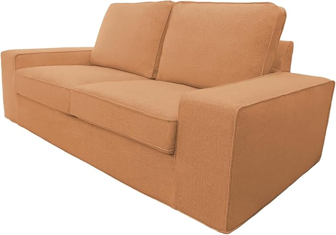 Couch Cover for IKEA Kivik Loveseat 74.75in Sofa, Sofa Slipcover,Q1028-6 by CRIUSJADECOR