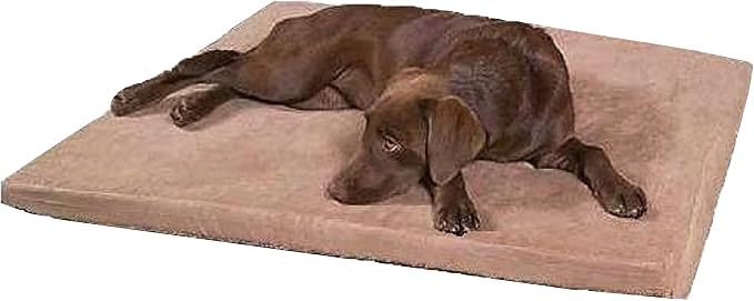 45S3 45"X27"X3" Full Layer Memory Foam Pad Pet Bed with Waterproof Microfiber Suede cover for Medium Large Dog, Crate & SUV by Dogbed4less