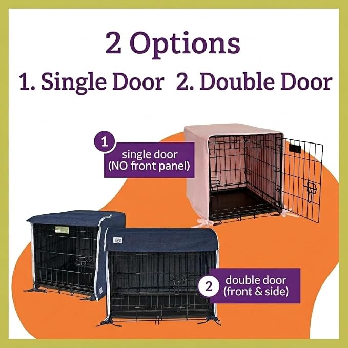 Pet Dreams Dog Crate Cover - Breathable Fabric Kennel Topper for Single-Door Crates, Fits iCrate Dog Cages 18, 24, 30, 36, 42, 48 Inches (Pink, Small, 24") - Image 2