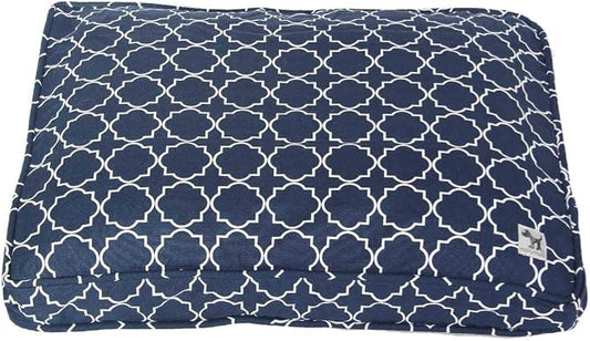 Molly Mutt Sheepy Wool-Filled Crate Pad, GOTS-Certified 100% Organic Cotton Canvas Cover with Soft 100% Natural Wool Insert, Ideal for Dog Bed or Kennel, Romeo & Juliet, 48" x 30" x 2.5" by MollyMutt
