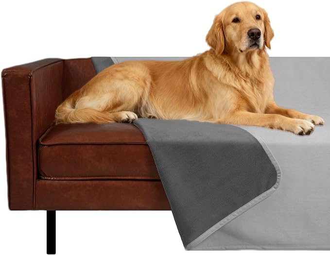 Ameritex Pet Bed Blanket Reversible 100% Waterproof Velvet Super Soft for Sofa and Bed by Ameritex