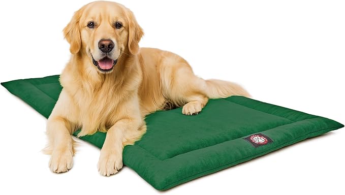 Majestic Pet Orthopedic Memory Foam Dog Crate Mat - Plush Pet Bed Pad for Crates & Kennels | USA Crafted | 42"x26" Villa Marine by MajesticPet