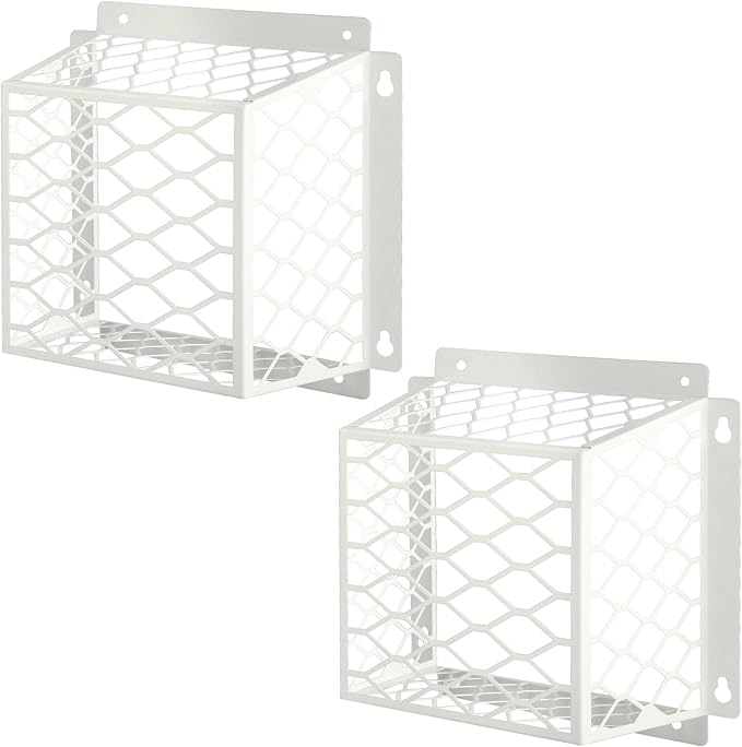 Dryer Vent Cover Outside,Dryer Vent Bird Guard for 3-4 inch Vent Hoods-2pk | Universal Outdoor Bird Guard for Dryer Vent & Bathroom Exhaust,Galvanized Steel Bird Cage 7"Lx7"Wx5"H,Prevent Bird From Enter by JIANBENKJ