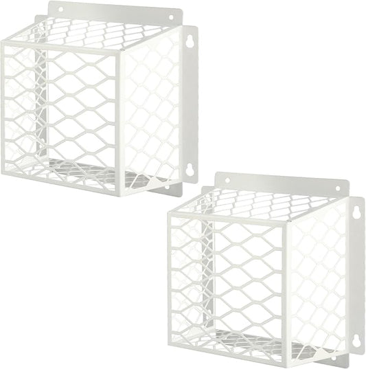 Dryer Vent Cover Outside,Dryer Vent Bird Guard for 3-4 inch Vent Hoods-2pk | Universal Outdoor Bird Guard for Dryer Vent & Bathroom Exhaust,Galvanized Steel Bird Cage 7"Lx7"Wx5"H,Prevent Bird From Enter by JIANBENKJ