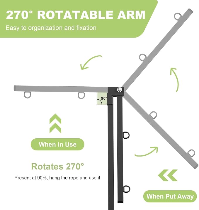 Home Dog Grooming Table Arm with Hammock 35" Height Adjustable Dog Grooming Arm with Clamp No-Sit Haunch Holders Durable(Grooming Table Not Included) - Image 5