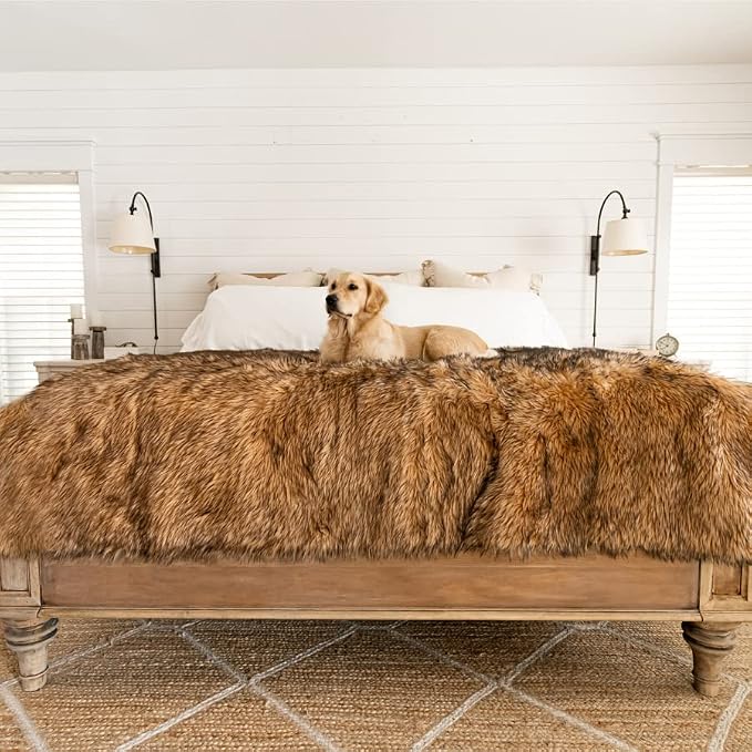 PAW BRANDS PupProtector Waterproof Throw Blanket, Sable Brown, 60x50 | Waterproof, machine washable — protects couches, beds & car seats - Image 7