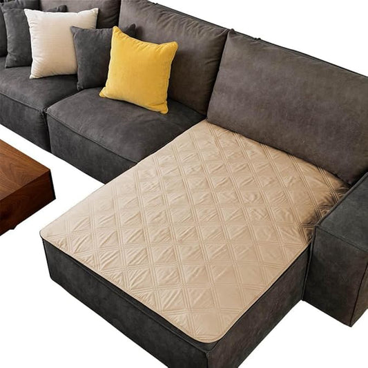 Ameritex Waterproof Dog Bed Cover Pet Blanket with Anti-Slip Back for Furniture Bed Couch Sofa (40x50 Inch (Pack of 1), Beige) by Ameritex