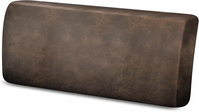molasofa Leather Like Couch Cushion Covers Sofa Slipcovers Sets Couches Furniture Protector Covers for Sectional Armchair Loveseat Stretch Spandex Fabric, Machine Washable (1 Cushion Sofa, Brown) by Molasofa