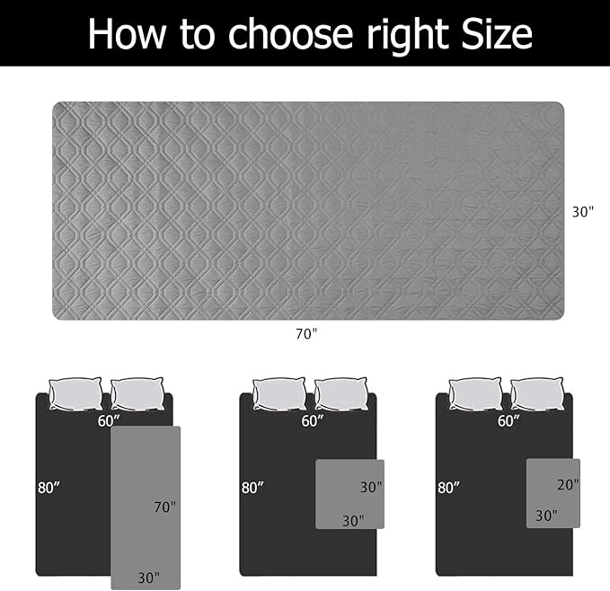 Ameritex Waterproof Dog Bed Cover Pet Blanket for Furniture Bed Couch Sofa Reversible - Image 6