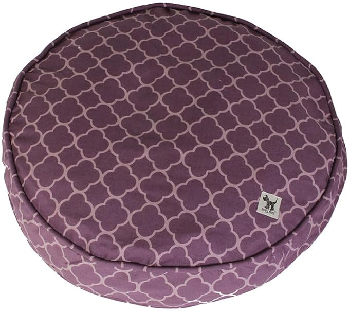 Molly Mutt Petite Dog Duvet Cover - Round - Royals Print - Measures 20’’ x 4’’ - 100% Cotton - Durable - Breathable - Sustainable - Machine Washable Dog Bed Cover - Pre-Shrunk by MollyMutt