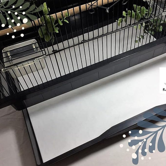 Birdcage Liners - Poly Coated, Medium Cages, 60, 100 or 150 Pre-Cut Sheets by BirdCageLiners