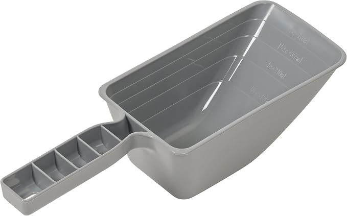 Amazon Basics 3-Piece Airtight Pet Food Storage Container Combo with Scoop, BPA Free, Removable Wheels, 33 QT + 12 QT - Image 11