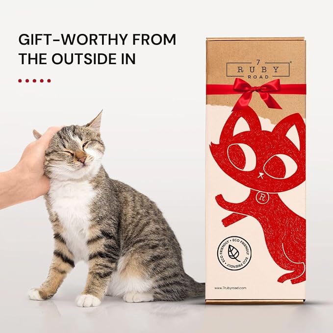7 Ruby Road Wall Mounted Cat Scratcher, Replaceable Sisal Scratching Post | For Indoor Cats & Large Breeds — 29.5" Tall, Solid Pine with Natural Woven Sisal, No Glue or Staples, Easy Wall Mount - Image 7