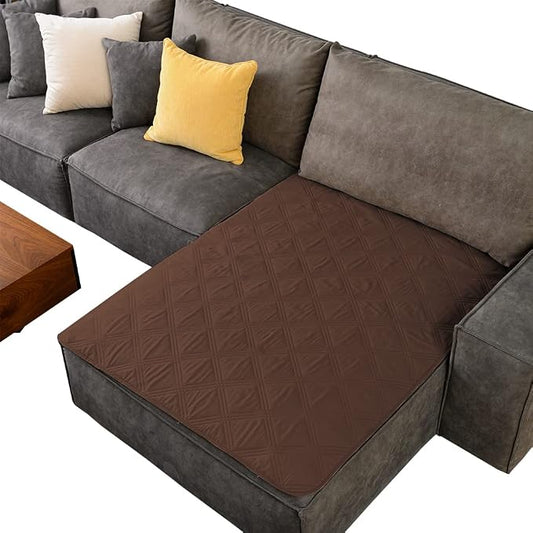Ameritex Waterproof Dog Bed Cover Pet Blanket with Anti-Slip Back for Furniture Bed Couch Sofa (40x50 Inch (Pack of 1), Chocolate) by Ameritex