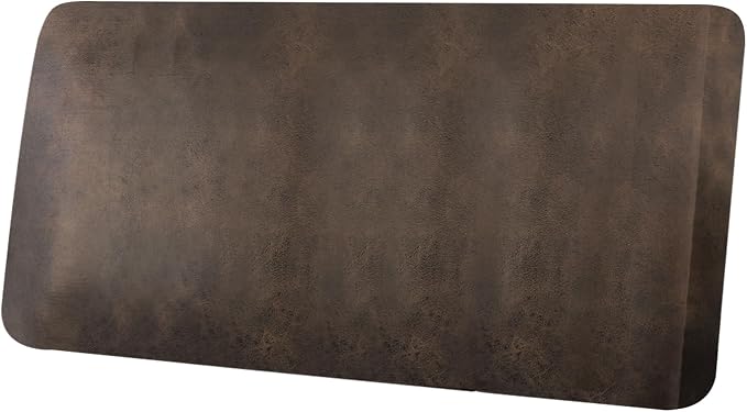 ANARACHON Leather Look Couch Cushion Covers Sofa Seat Slipcovers Sets Couches Furniture Protector for Sectional Armchair Loveseat Pets Kids Stretch Spandex Fabric (1 Cushion Loveseat, Brown) by ANARACHON