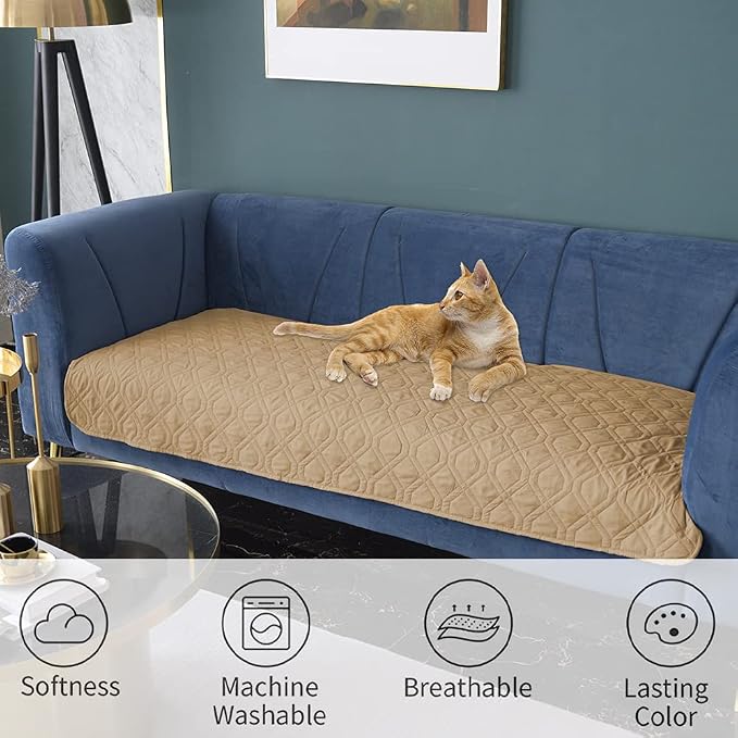 Ameritex Waterproof Dog Bed Cover Pet Blanket for Furniture Bed Couch Sofa Reversible - Image 5
