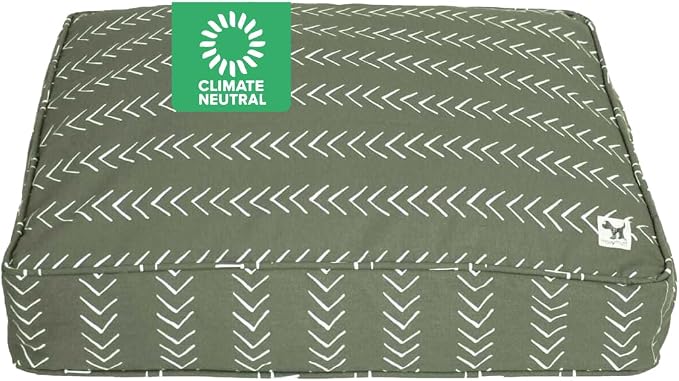 Molly Mutt Small Dog Bed Cover - Forever Young Print - Measures 22”X27”X5’’ - 100% Cotton - Durable - Breathable - Sustainable - Machine Washable Dog Bed Cover (Dd82a) by MollyMutt