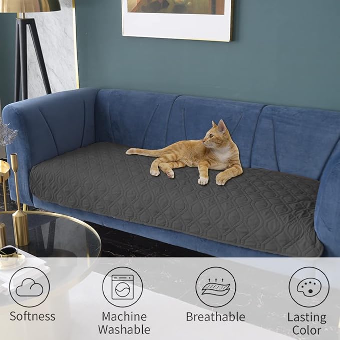 Ameritex Waterproof Blanket Reversible Dog Bed Cover Pet Blanket for Furniture Bed Couch Sofa - Image 4