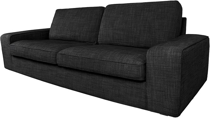 Couch Cover for IKEA Kivik Loveseat 74.75in Sofa, Sofa Slipcover, S-32 by CRIUSJADECOR