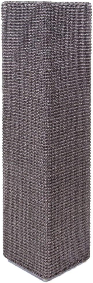 'Sofa-Scratcher Squared' Cat Scratching Post & Couch-Corner/Furniture Protector (Charcoal) by Sofa-Scratcher
