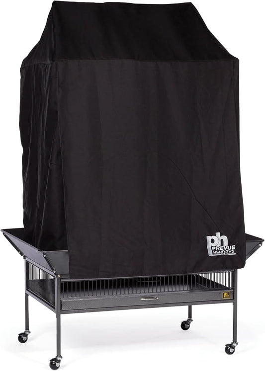 Prevue Pet Products Large Bird Cage Cover - 12505 Black 36" L x 24" W x 49" H by PrevuePetProducts
