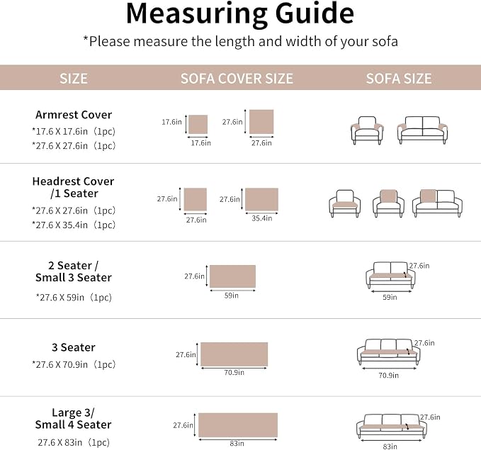 Fuzzy Pet Couch Covers for Dogs Washable, Thick Couch Covers for 3 Cushion Sofa Pet Friendly, Non Slip Plush Dog Couch Cover for for Sectional, Loveseat (Champagne, 27.6" x 83") - Image 2