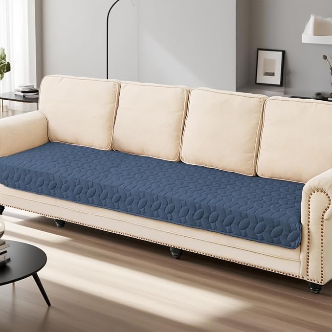 Ameritex Waterproof Pet Bed Cover Anti-Slip Dog Bed Blanket for Sofa and Furniture Waterproof New Pattern Design (Navyblue, 30x90 Inch (Pack of 1)) - Image 6