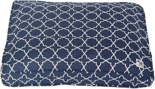 Molly Mutt Sheepy Wool-Filled Crate Pad, GOTS-Certified 100% Organic Cotton Canvas Cover with Soft 100% Natural Wool Insert, Ideal for Dog Bed or Kennel, Romeo & Juliet, 42" x 28" x 2.5" by MollyMutt