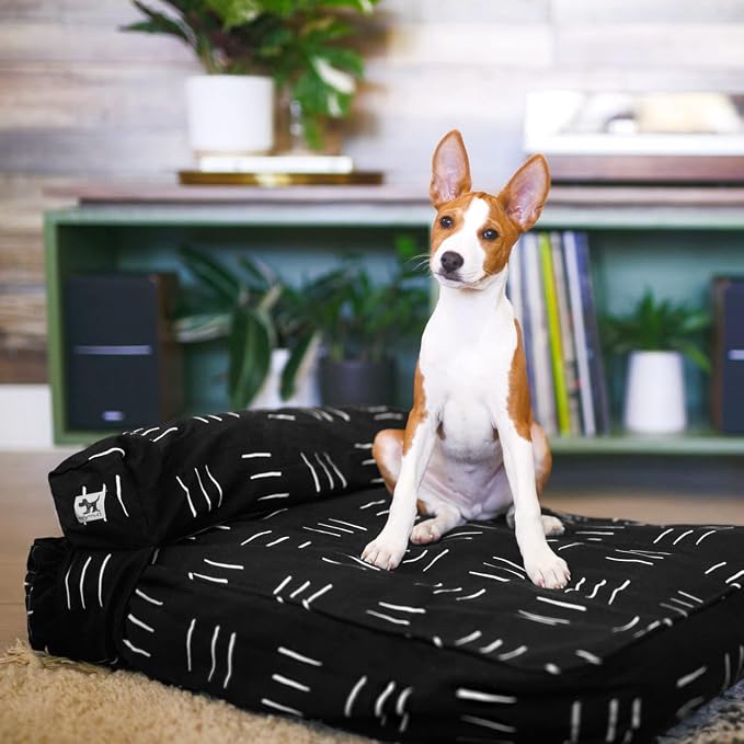 Molly Mutt Small Dog Bed Cover - Dreams - Measures 22"X27"X5"- 100% Cotton - Durable - Breathable - Sustainable - Machine Washable Dog Bed Cover - Image 4