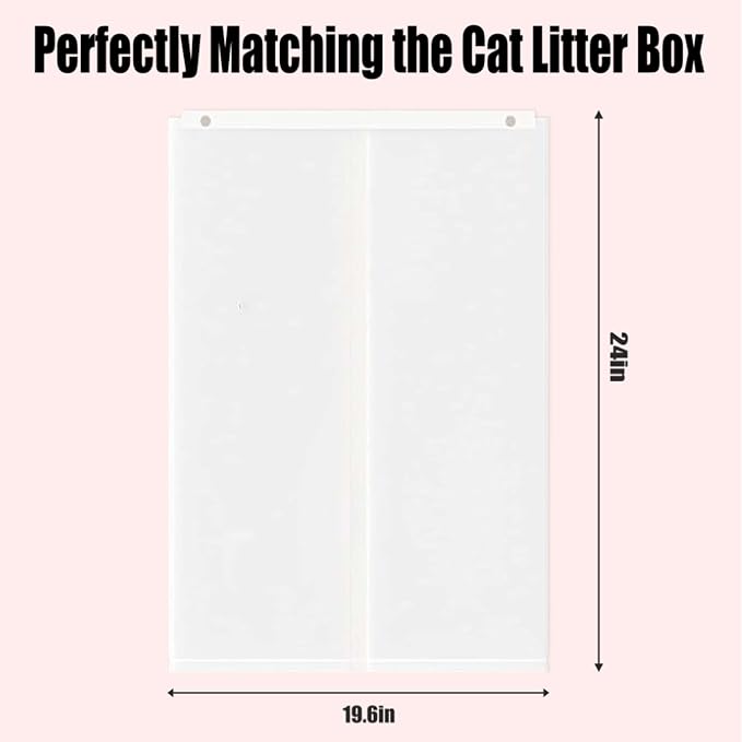Cat Litter Box Liners for PetSnowy SNOW+ Cat Litter Box, 60 PCS Self-Sealing Waste Drawer Bags for Automatic cat Litter Box (60 Pcs) - Image 2