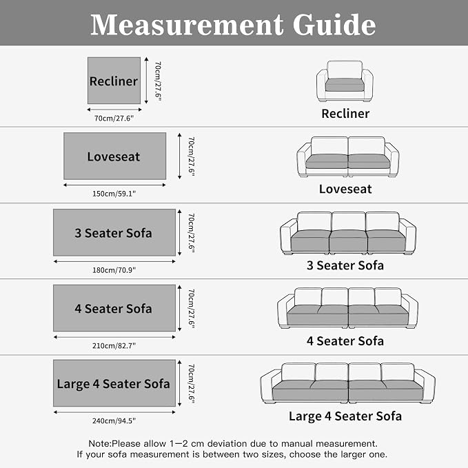 Couch Cover for Dogs Non-Slip Pet Couch Cover for Sofa Plush Protector | Non-Slip Backing, Machine Washable, Pet Friendly, Pet Hair& Scratch Protection, Sofa Cushion Protector(Lightgrey,27.6"×27.6") - Image 6