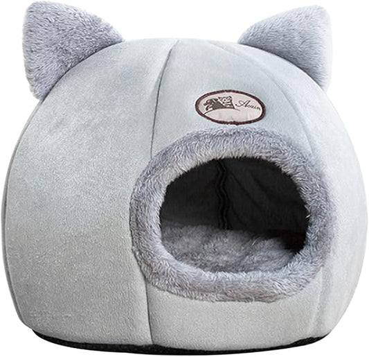 Kavolet Cat Bed for Indoor, Cat Tent with Removable Washable Cushion, Cat Bed Cave Self-Warming Pet House for Cat Dog Puppy by Unknown